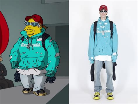 gucci simpsons|the simpsons balenciaga.